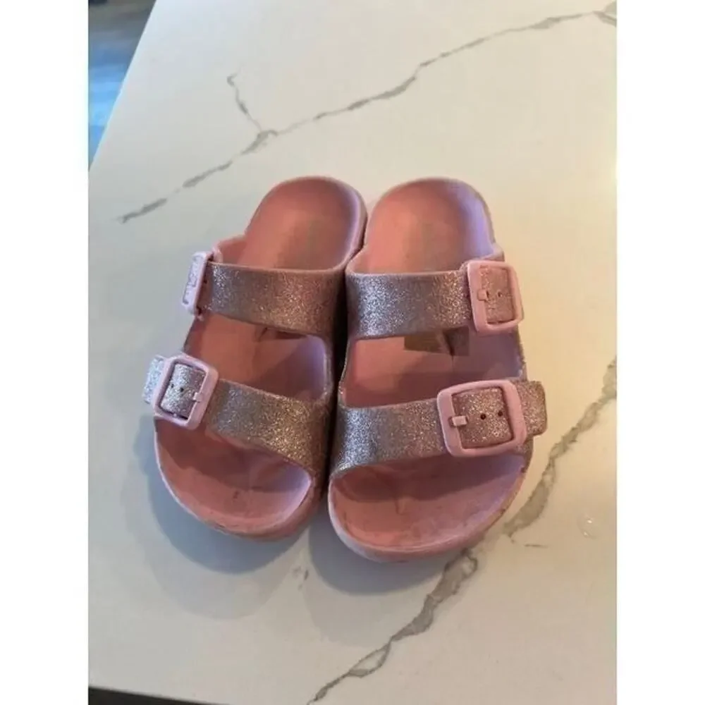 Pink‎ glitter girls 10 Sandals